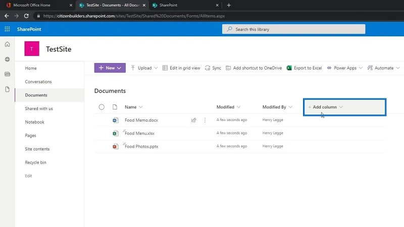 SharePoint-dokumentbibliotek |  Tutorial for begyndere