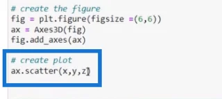 Luo 3D-hajakuvaaja Pythonilla LuckyTemplatesissa