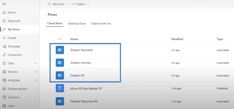 E-mail melléklet mentése SharePointba a Power Automate segítségével