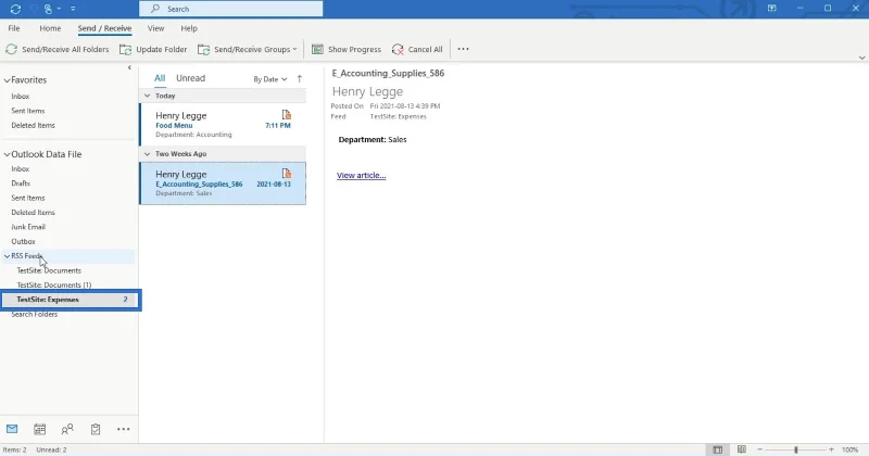 RSS-feeder i SharePoint: En oversikt