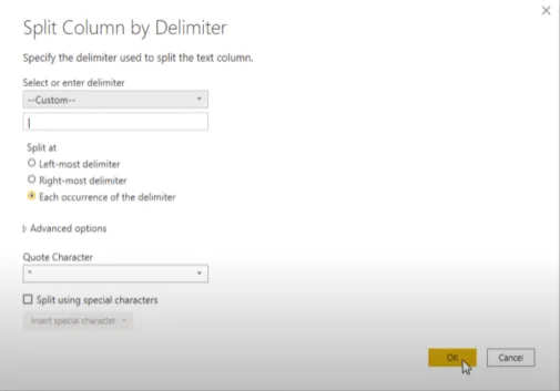 LuckyTemplates Column Split Power Query Tutorial: Hvordan dele flerlinjede Excel-celler i LuckyTemplates