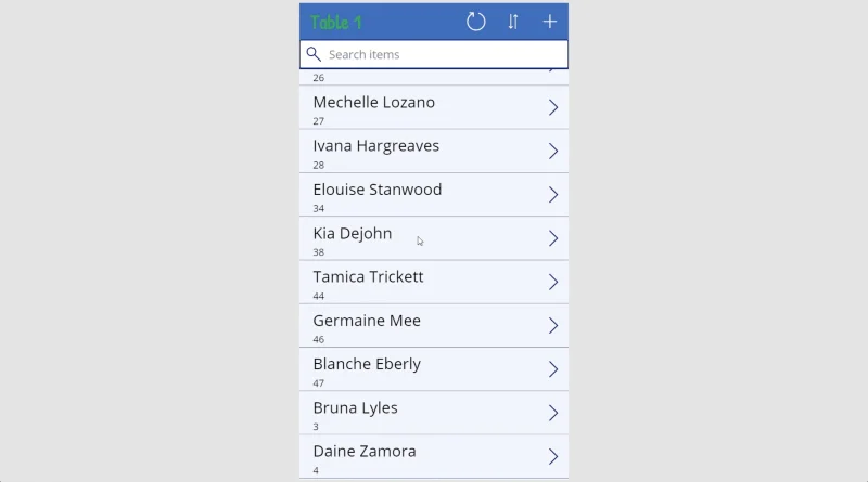PowerApps-galleriat: Johdanto