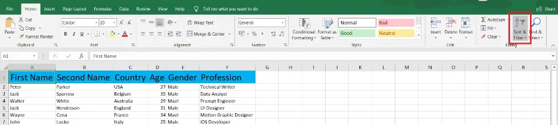 Find uoverensstemmelser i Excel – 5 nemme teknikker forklaret