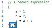 Sisäkkäiset lausekkeet: Power Query -ympäristöt