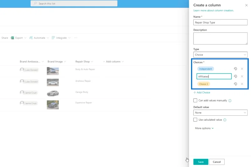 SharePoint-kolonnevalidering på to måder