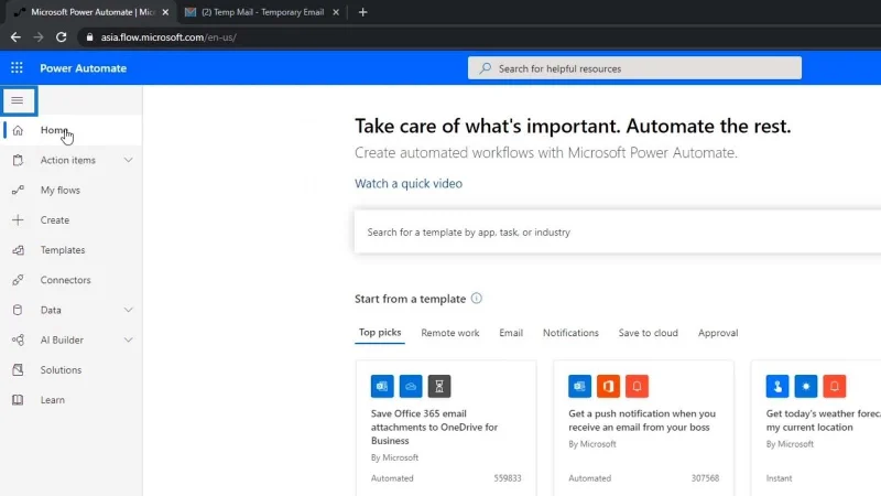 Power Automate Environment: Oppsett og oversikt
