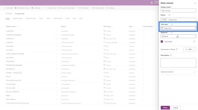 PowerApps-enheter: Slik legger du til forskjellige typer felt