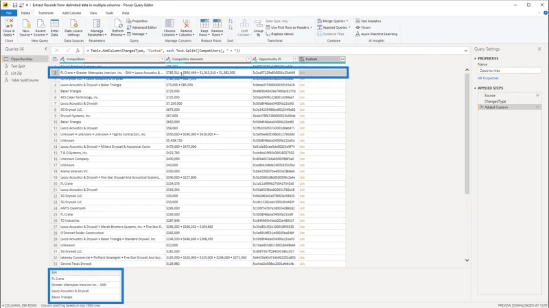 Avgrensede data – uttrekk av poster ved hjelp av LuckyTemplates