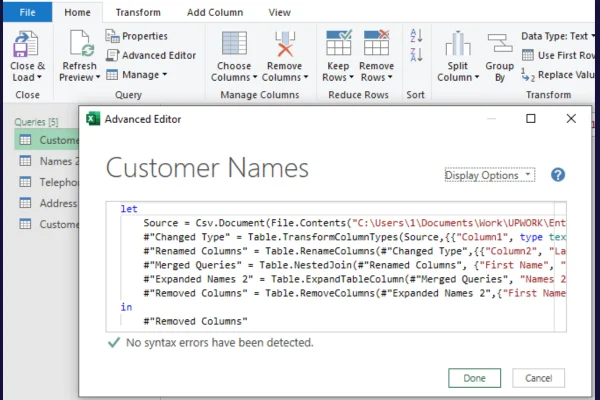 Slik bruker du Power Query i Excel: Den komplette veiledningen