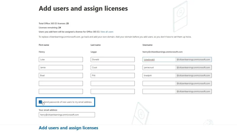 MS SharePoint Tutorial: Kontooprettelse