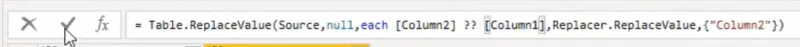COALESCE Operaattori: Power Query -sovellus