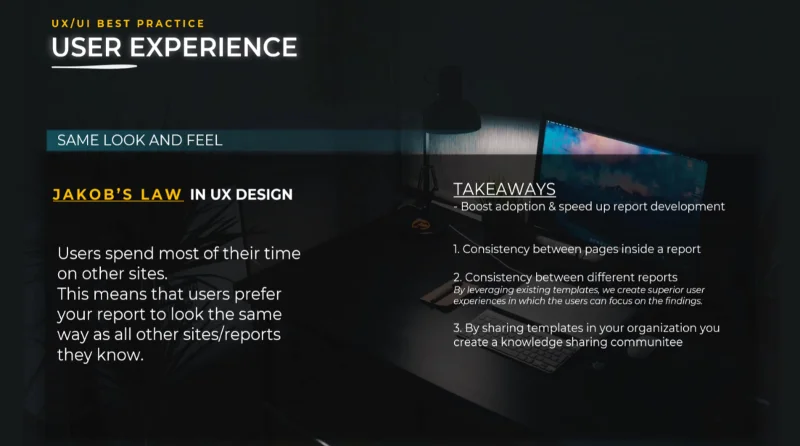 Forbedre rapporten din med UX-lovene