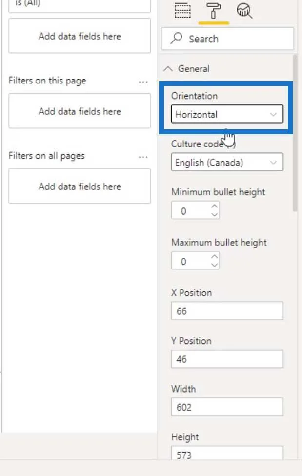 Bullet Charts: speciális egyéni látványelemek a LuckyTemplates számára