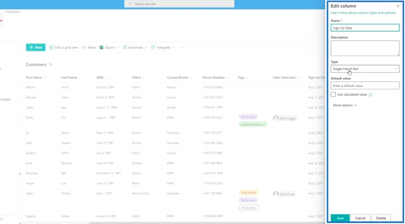 Beregnede kolonner i SharePoint |  Et overblikk