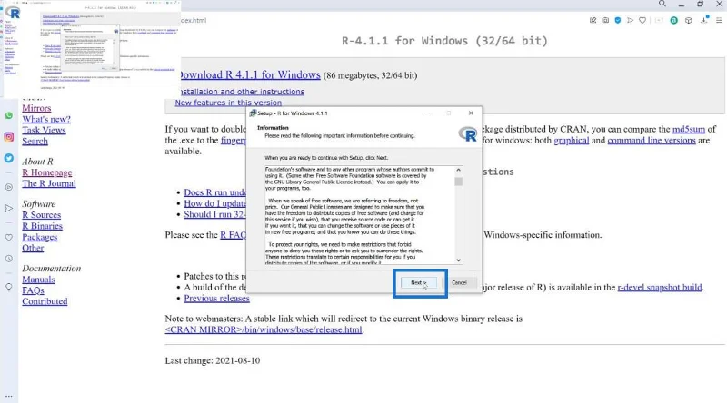 R And RStudio nedlastings- og installasjonsveiledning