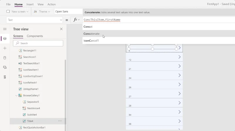 PowerApps-galleriat: Johdanto