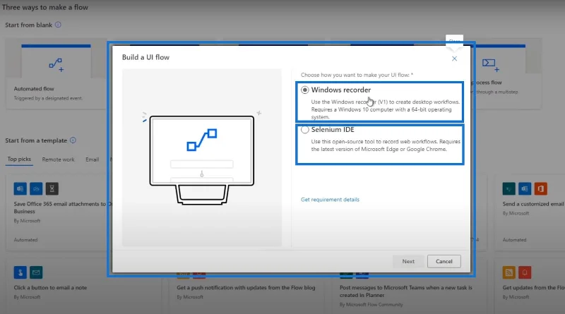 Power Automate UI-flyter: Oppretting og oppsett
