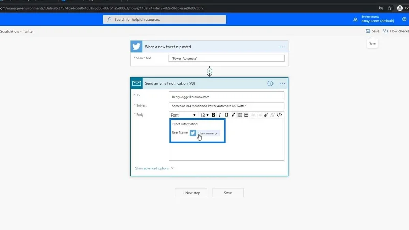 Power Automate Oversikt over dynamisk innhold