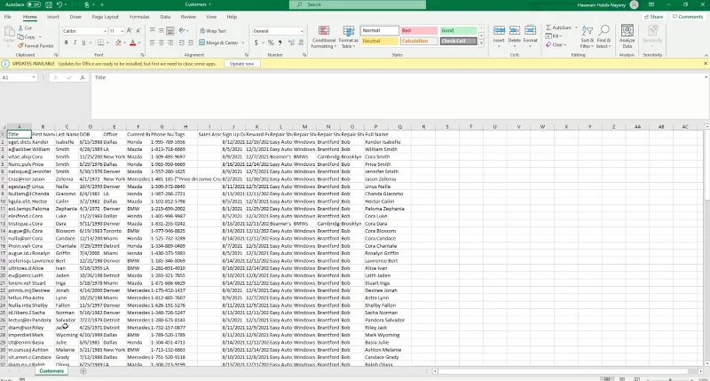 Eksporter SharePoint-lister til Excel- eller CSV-fil