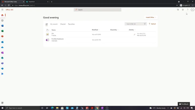SharePoint Tutorial: Oprettelse af et nyt websted