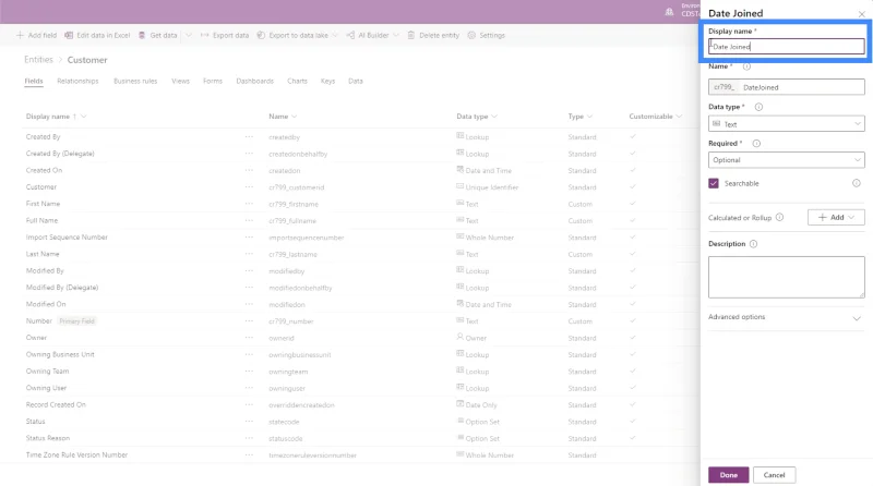 PowerApps-enheter: Slik legger du til forskjellige typer felt