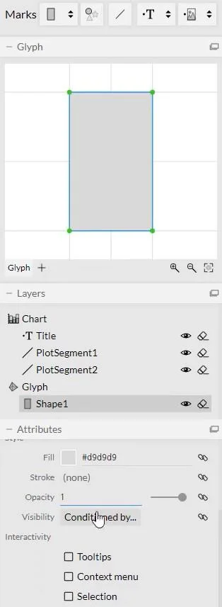 Charticulator: En visuel skaber til Lucky Templates