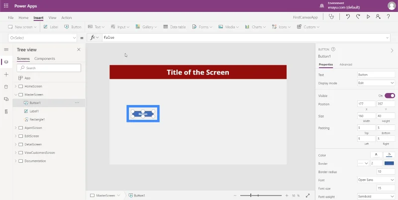 PowerApps-startfunksjon: Slik starter du andre tjenester fra appen din