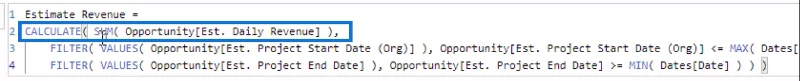 Teknikk for inntektsprognose for prosjektdata – LuckyTemplates-innsikt med DAX