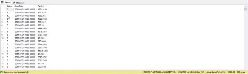 SQL WHERE -lauseke tietojen suodattamiseen