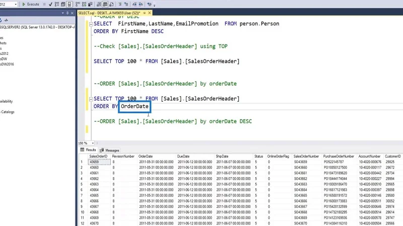 SQL SELECT -lauseke: Johdanto