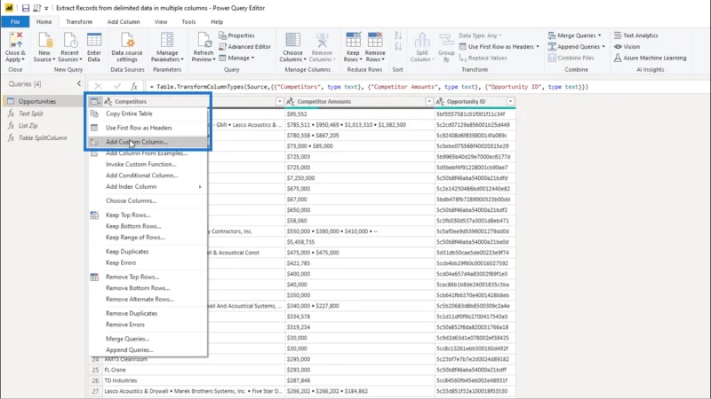 Avgrensede data – uttrekk av poster ved hjelp av LuckyTemplates