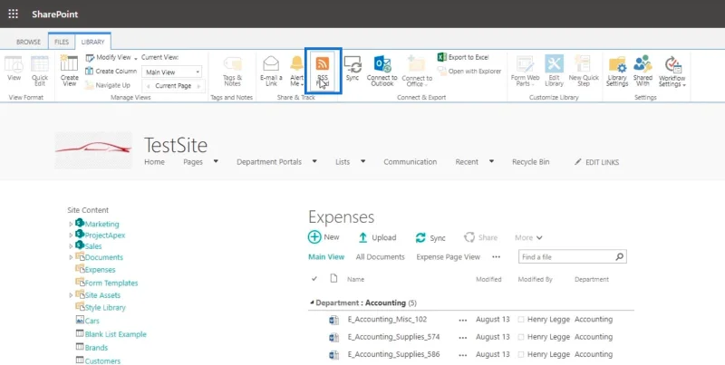 RSS-feeder i SharePoint: En oversikt