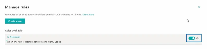 SharePoint Automate -ominaisuus | Esittely