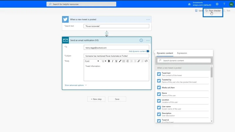 Power Automate Flows luominen tyhjästä