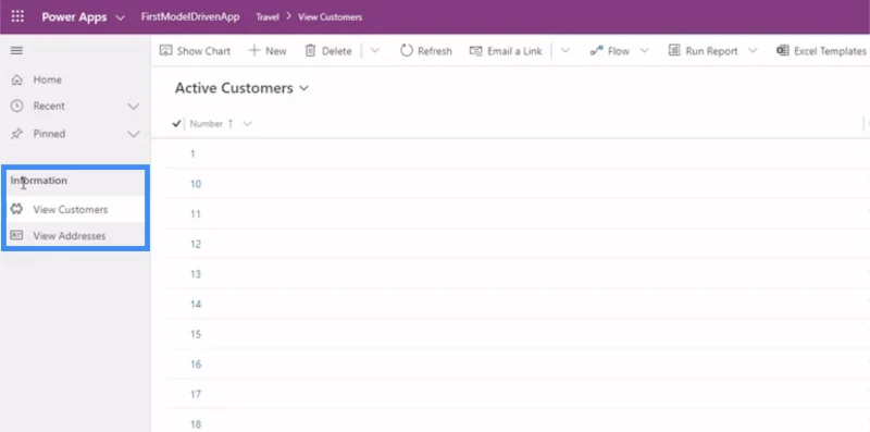 Power Apps -mallipohjaiset sovellukset: Sivustokartat ja niiden toiminta