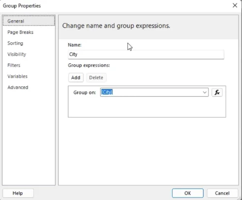Lag et LuckyTemplates Sparkline-diagram i Report Builder