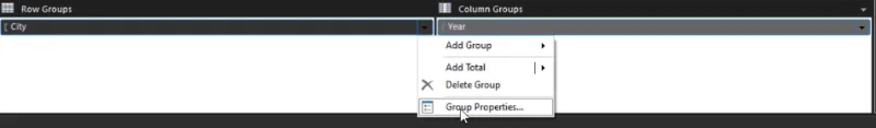 Lag et LuckyTemplates Sparkline-diagram i Report Builder