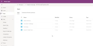 Power Apps modelldrevne apper: miljøoppsett og navigering
