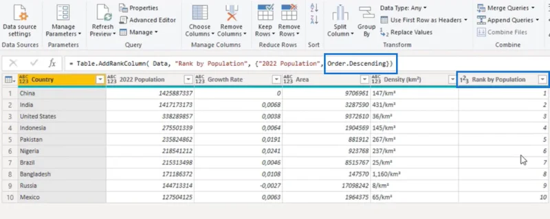 Power Query Transform Column Challenge: Stablet data til bestilt tabell