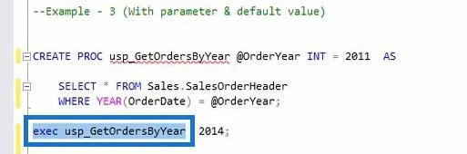Tallennetut menettelyt SQL:ssä |  Yleiskatsaus