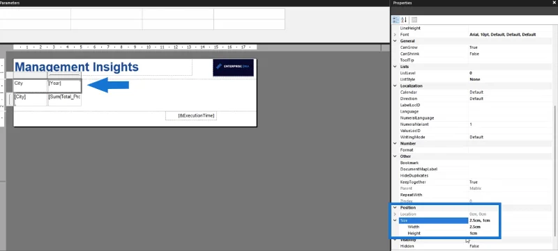 Rapportbygger i LuckyTemplates: Formatering av objekter og visualiseringer