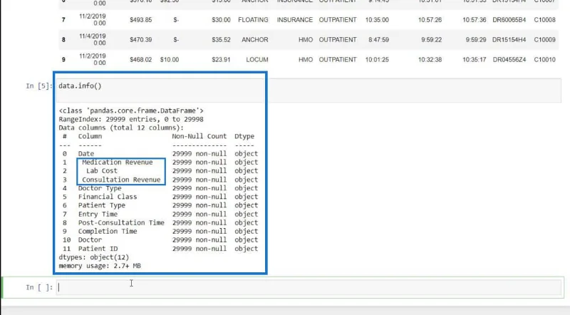 Pythonin käyttö LuckyTemplatesissa |  Tietojoukko ja merkkijonofunktio