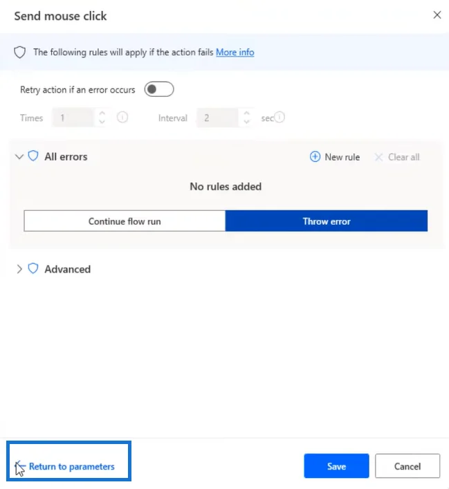 Power Automate Desktop: Slik bruker du Send museklikk-funksjonen