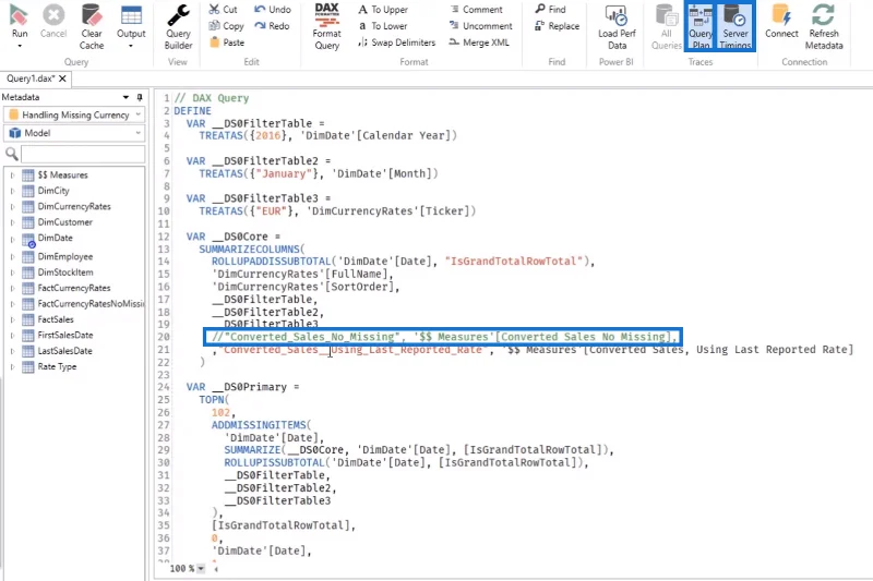 Løse manglende valutakurser med Power Query i LuckyTemplates