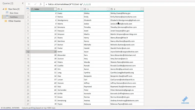 Power Query Modulo: Hvordan håndtere stablede data