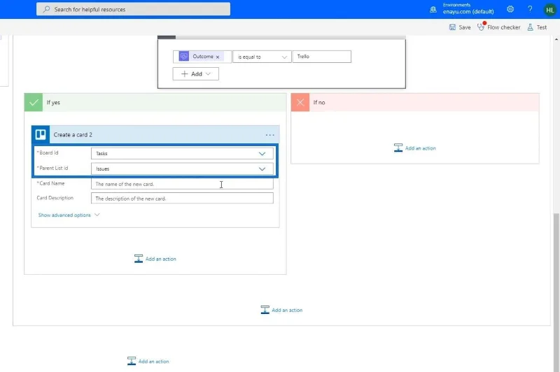 Microsoft Flow-godkjenning med flere alternativer