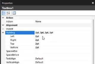 Hvordan formatere data i rapportbygger