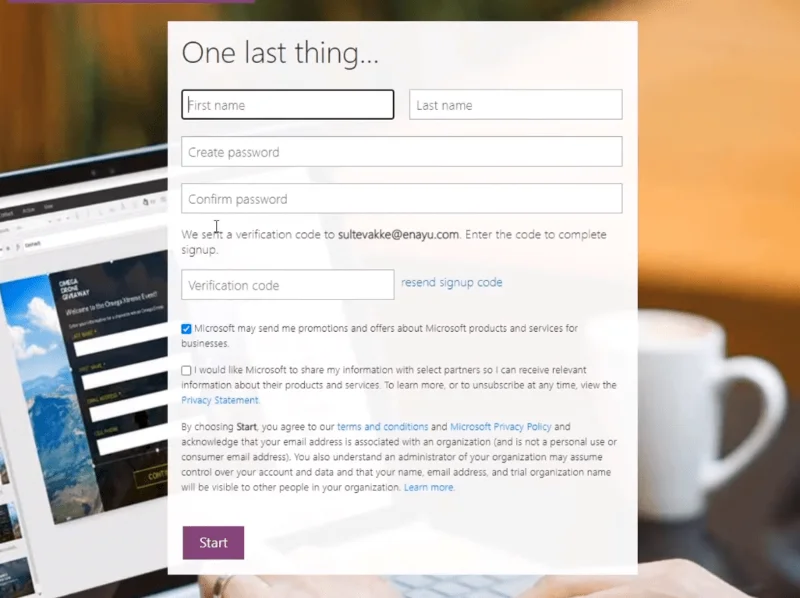 Slik oppretter du en Power Apps-konto |  LuckyTemplates veiledning