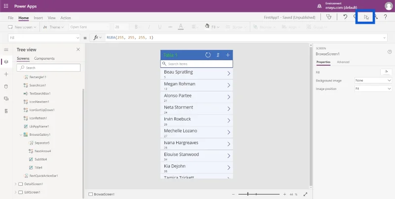 PowerApps-galleriat: Johdanto