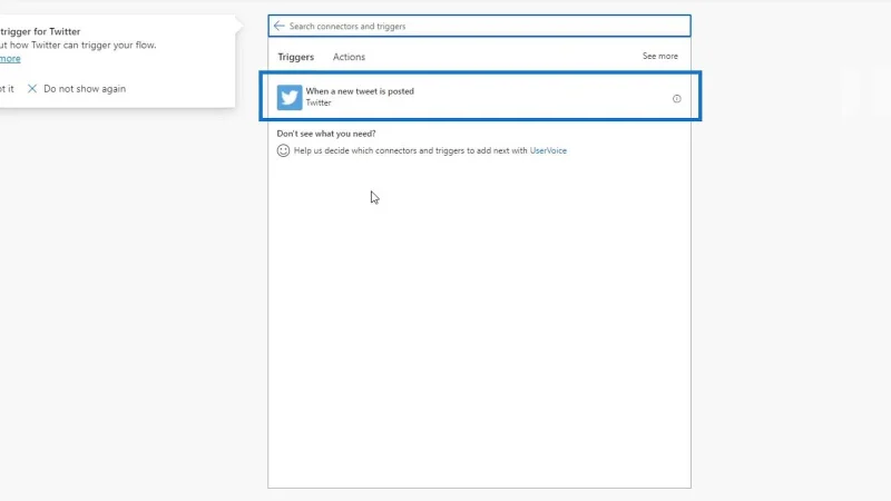 Power Automate Flows luominen tyhjästä